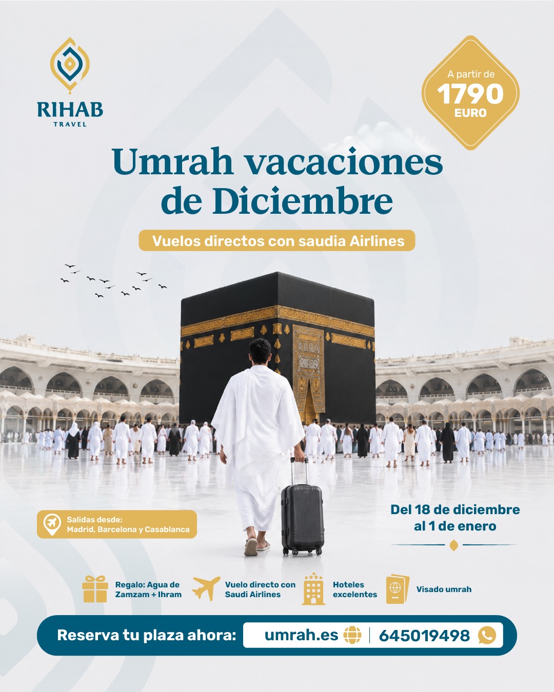 Umrah diciembre 2026